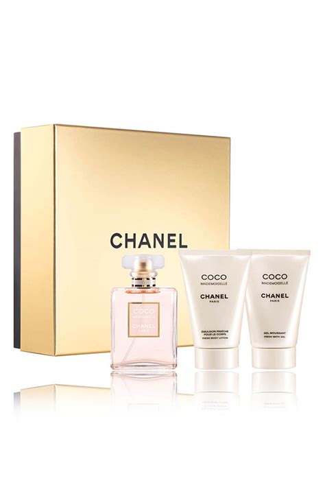 set coco chanel perfume|coco mademoiselle perfume gift set.